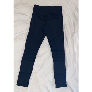 ZYIA Black Light N Tight Moto Leggings